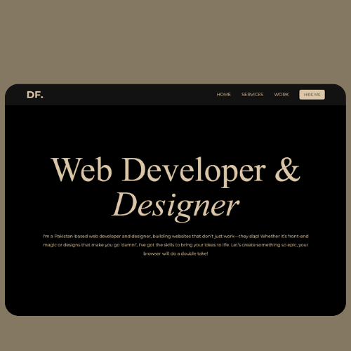 Next.js Portfolio Website